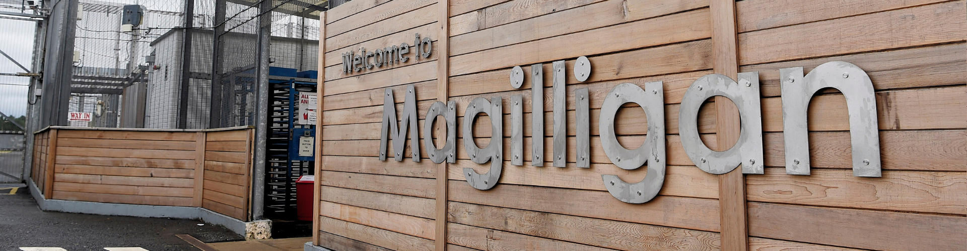 Entrance of Magilligan Prison