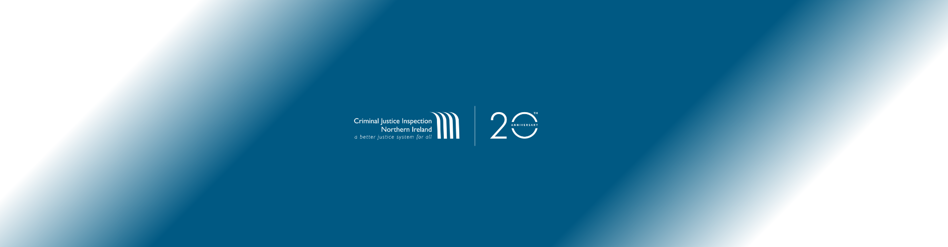 Criminal Justice Inspection 20th Anniversary logo
