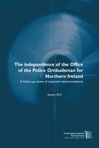 The independence of the Office of the Police Ombudsman for Northern Ireland