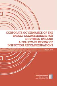 Corporate governance of the Parole Commissioners for Northern Ireland