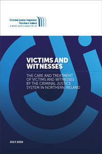 Image of the cover of the Victims & Witnesses report 