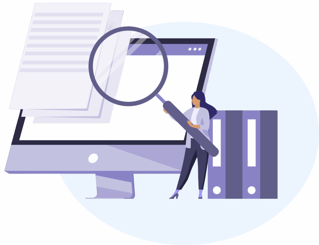 Inspections and Reports Graphic Illustration